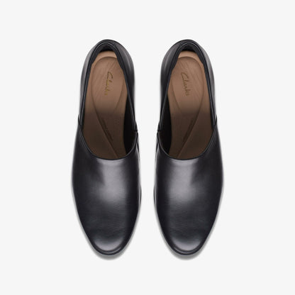 Clarks Women Freva 55 Lily Black Leather