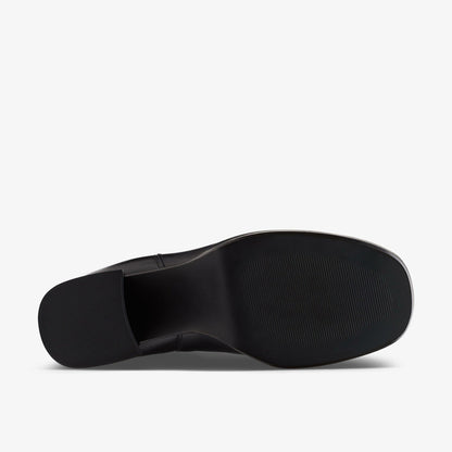 Clarks Women Pique Up Black Leather