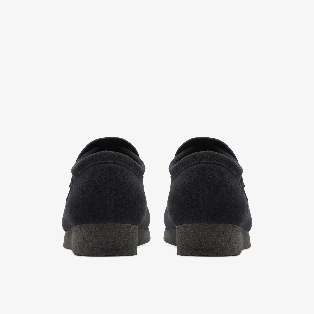 Clarks Men Wallabee Loafer Black Suede