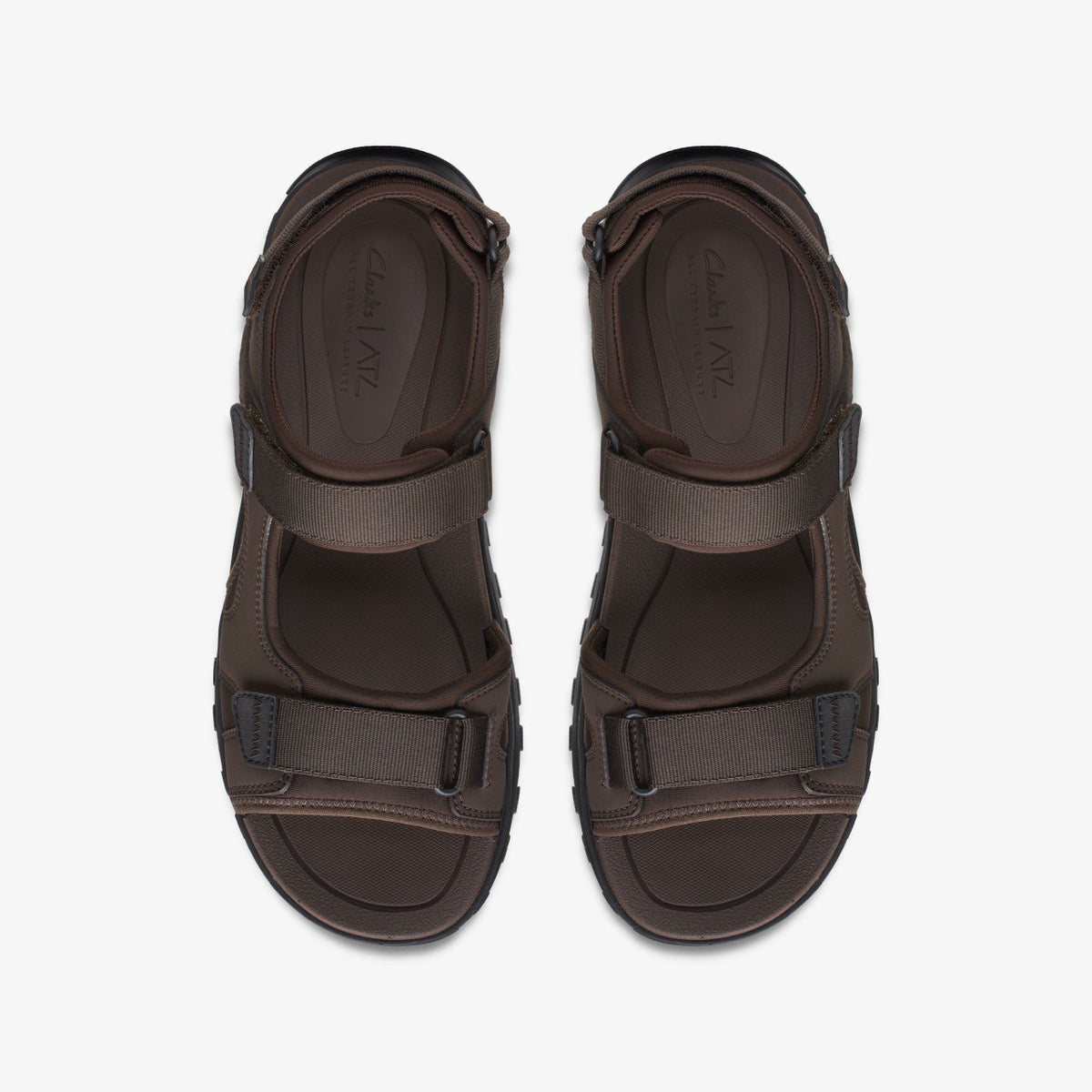 Clarks Men ATL Trek Sun Brown Combination