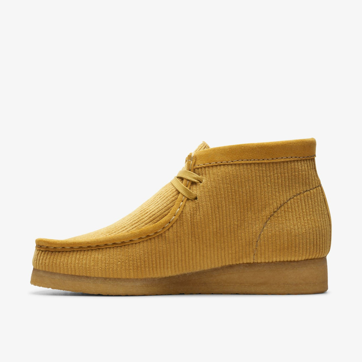 Clarks Women Wallabee Boot Sunshine Cord