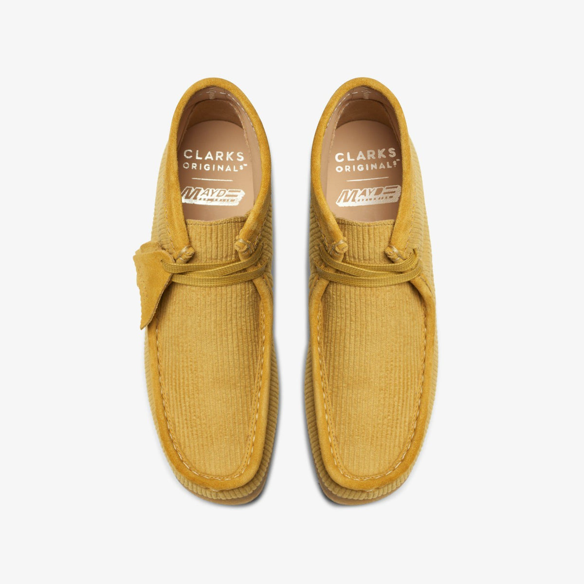 Clarks Women Wallabee Boot Sunshine Cord