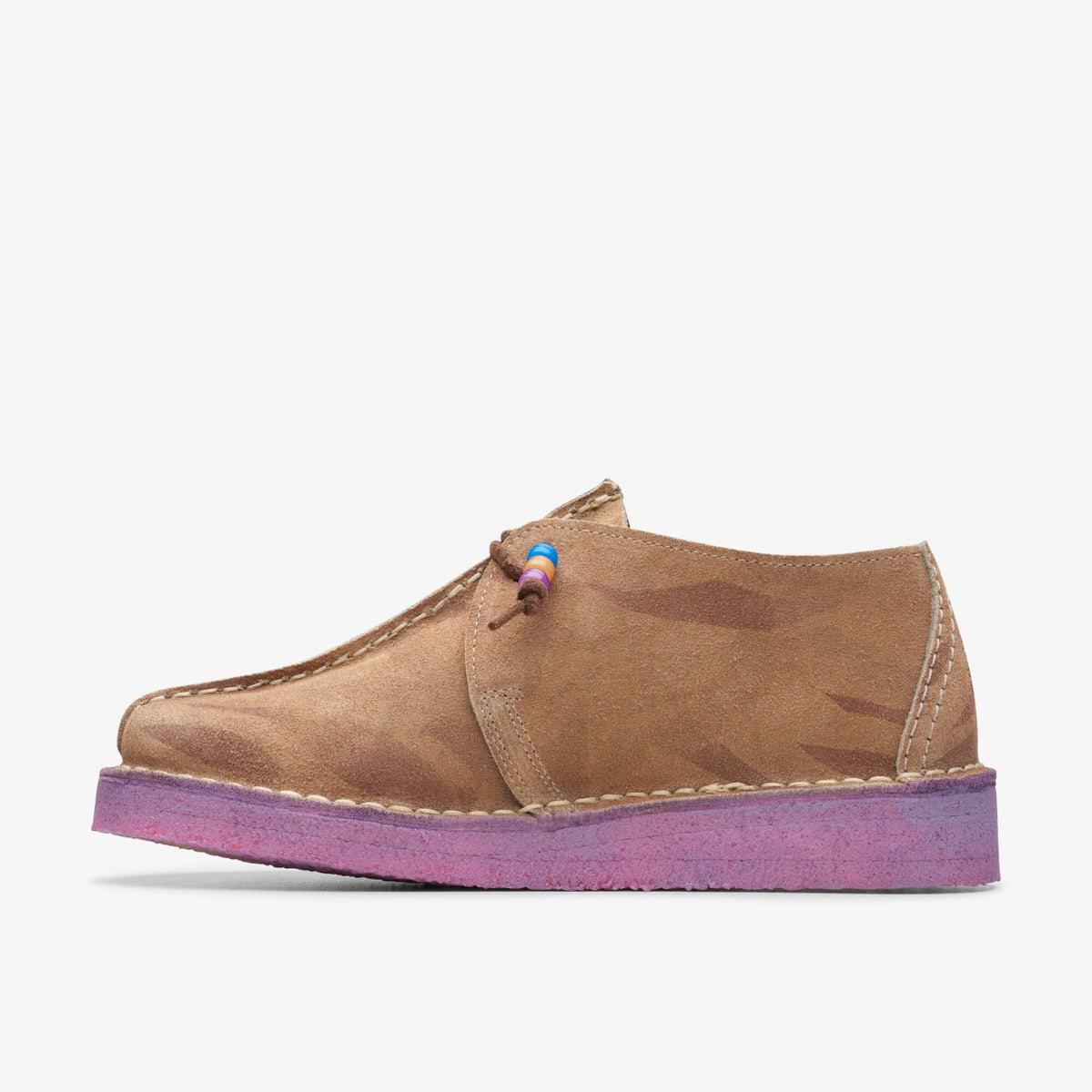 Clarks Women Desert Trek Brown Multicolour