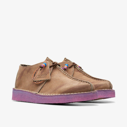 Clarks Women Desert Trek Brown Multicolour