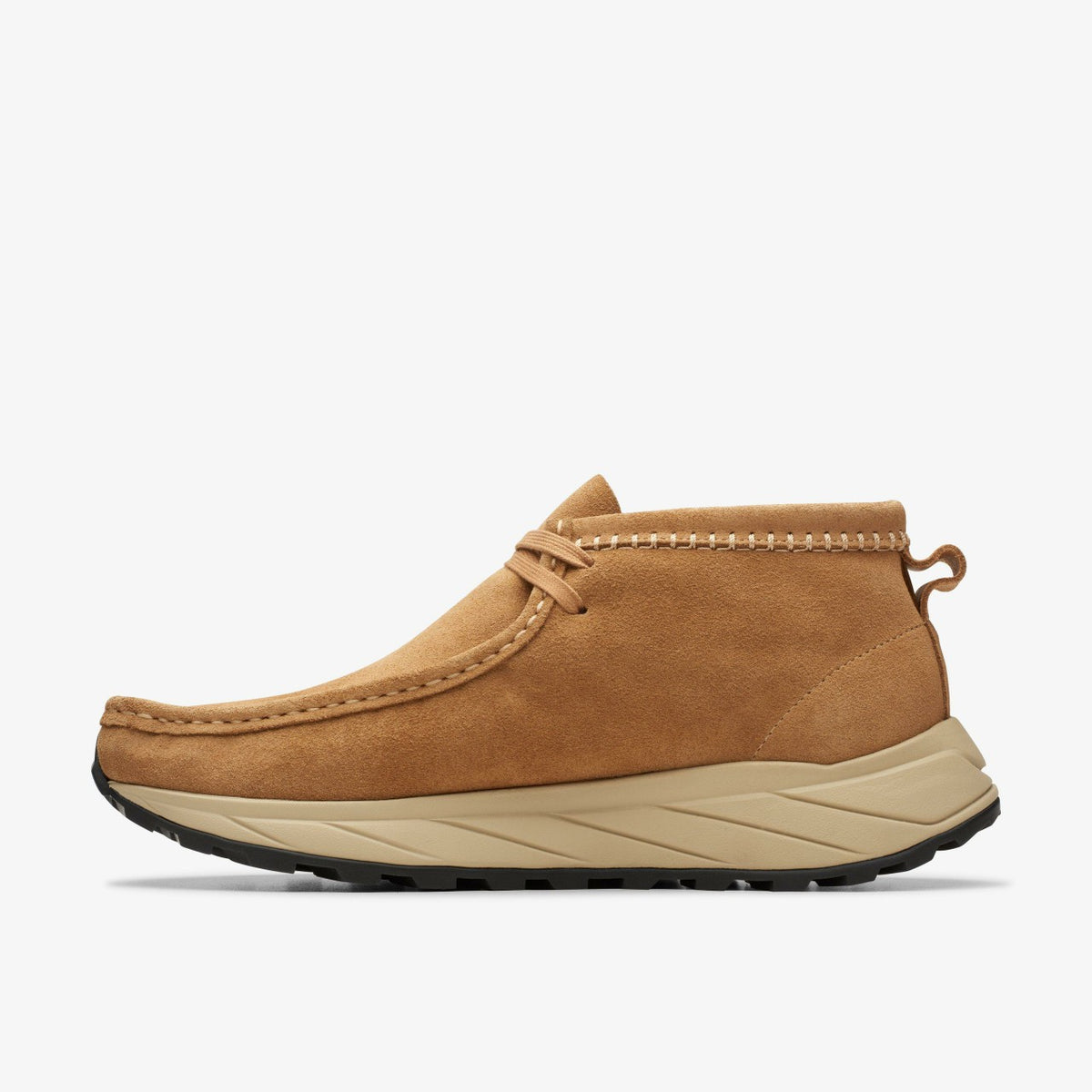 Clarks Men Wallabee Eden Dark Sand Suede