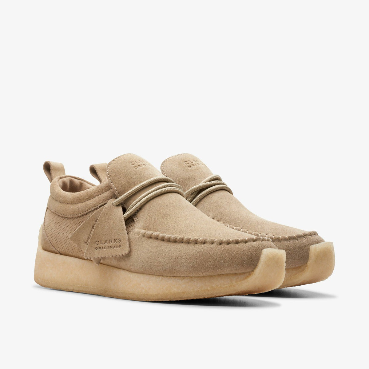 Clarks Men Maycliffe Dark Sand Suede