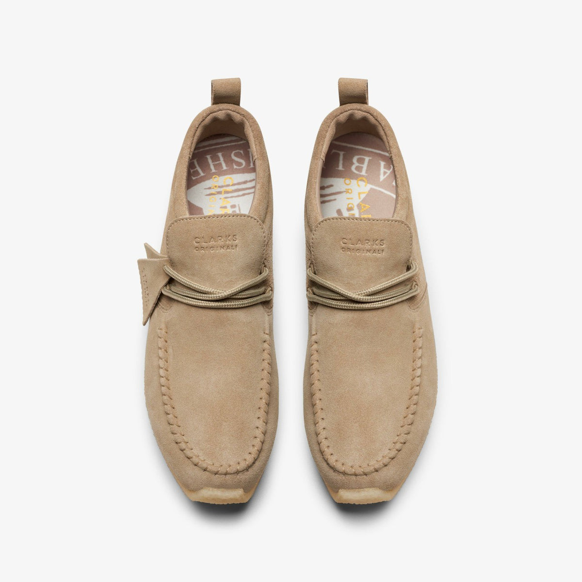 Clarks Men Maycliffe Dark Sand Suede