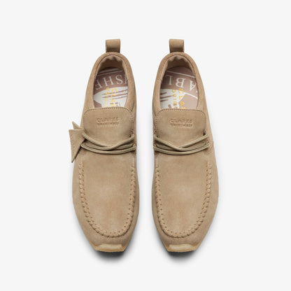 Clarks Men Maycliffe Dark Sand Suede