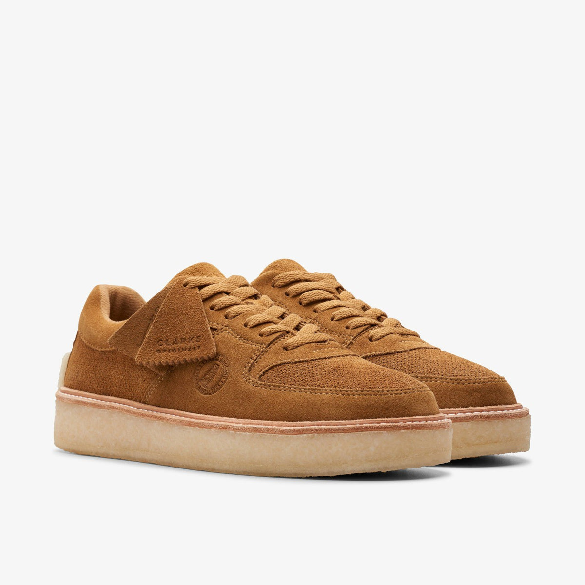 Clarks Women|Men Sandford Golden Sand Suede
