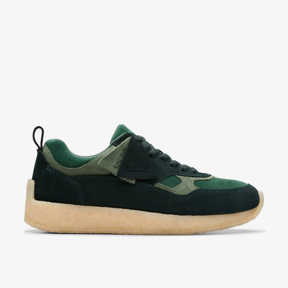 Clarks Women|Men Lockhill Dark Green Combination
