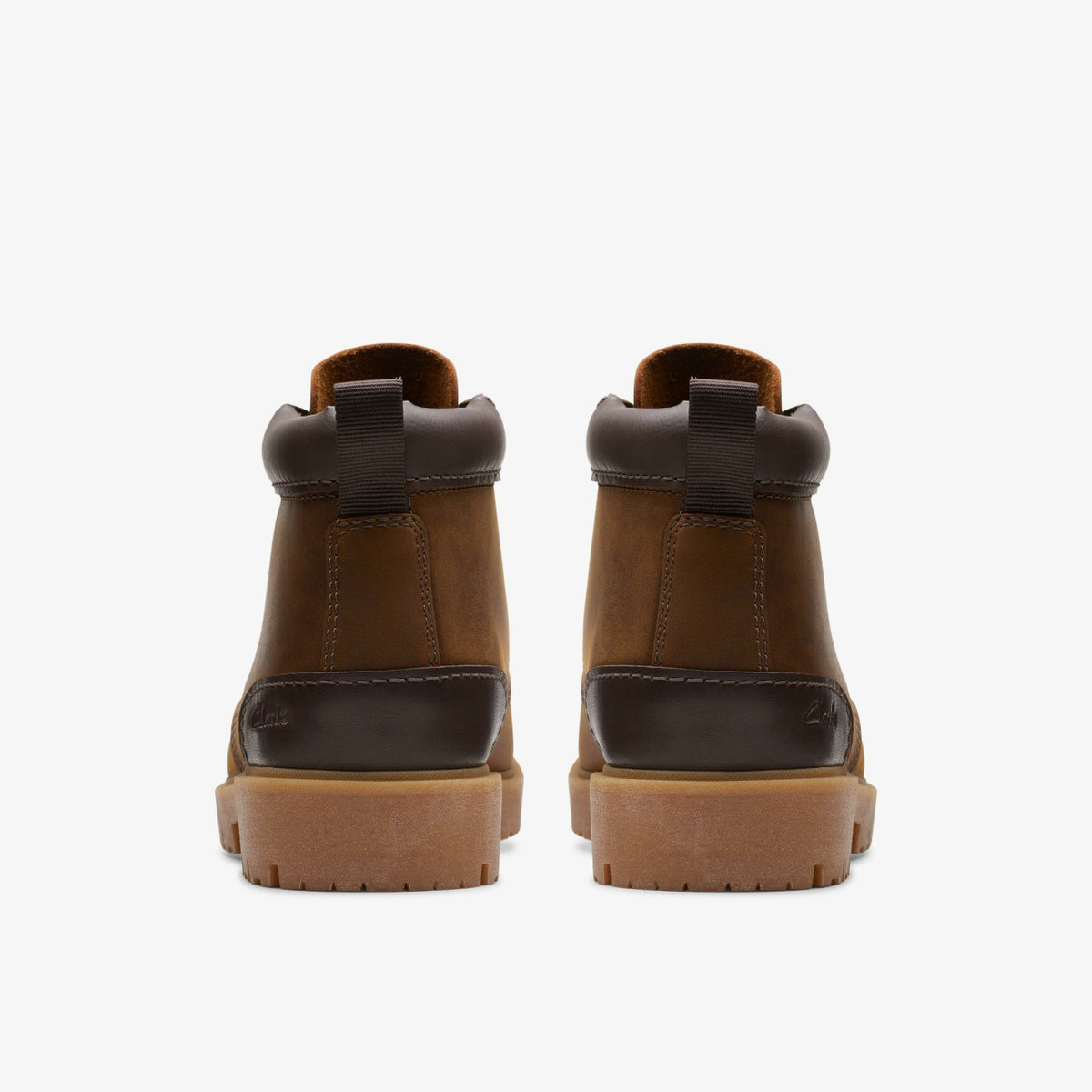 Clarks Men Rossdale Mid Beeswax Leather