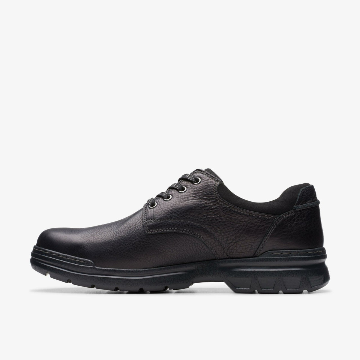 Clarks Men Rockie Walk GORE-TEX Black Leather