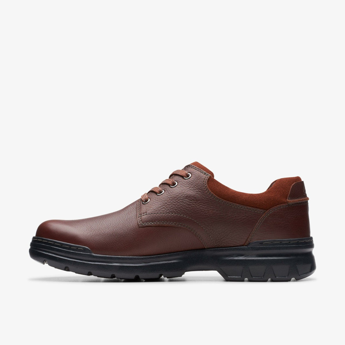 Clarks Men Rockie Walk GORE-TEX Dark Tan Leather