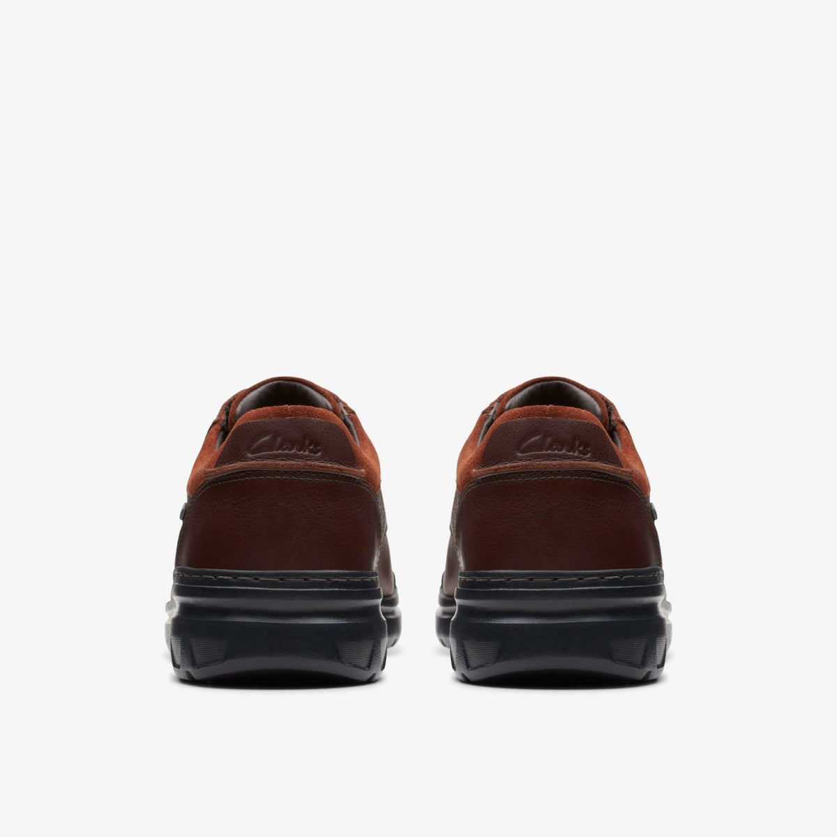 Clarks Men Rockie Walk GORE-TEX Dark Tan Leather