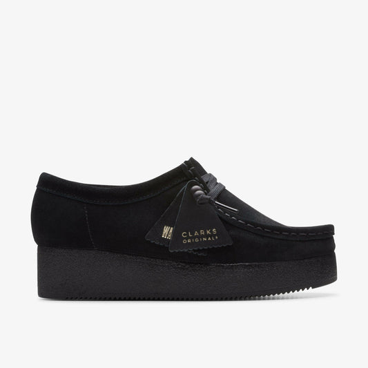 Clarks Women Wallacraft Bee Black Suede
