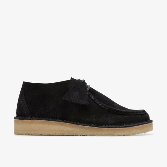 Clarks Men Desert Nomad Black Suede
