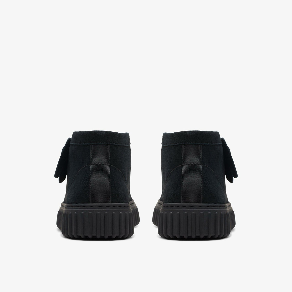 Clarks Women|Men Torhill Hi Black Suede