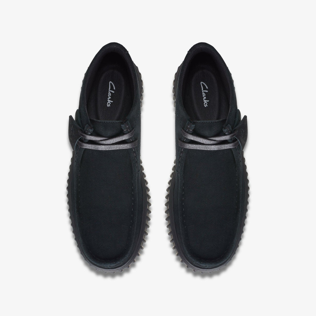 Clarks Women|Men Torhill Hi Black Suede