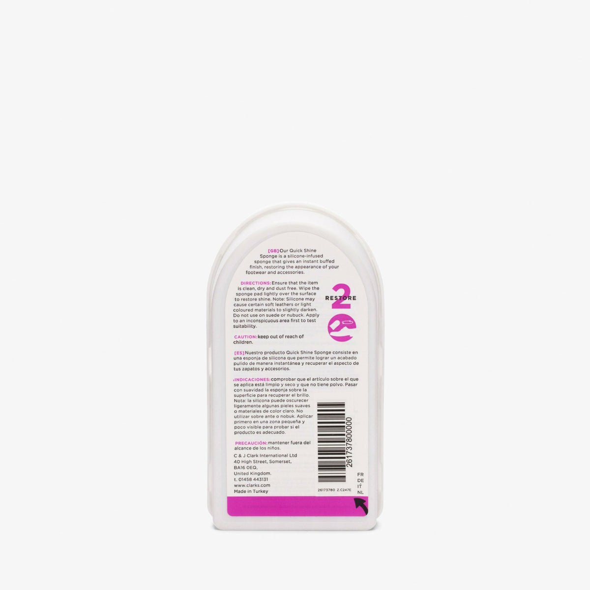 Clarks Women|Men Quick Shine Neutral