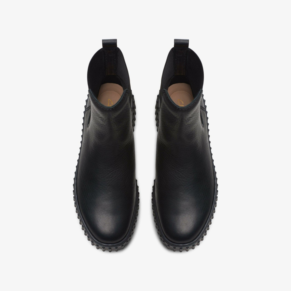 Clarks Women Torhill Maple Ankle Boot Black Leather