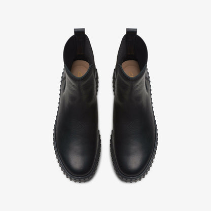 Clarks Women Torhill Maple Ankle Boot Black Leather