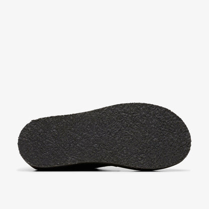 Clarks Women Trek Wedge Black Suede