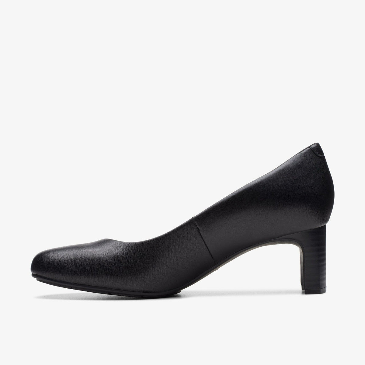 Clarks Women Kyndall Iris Black Leather