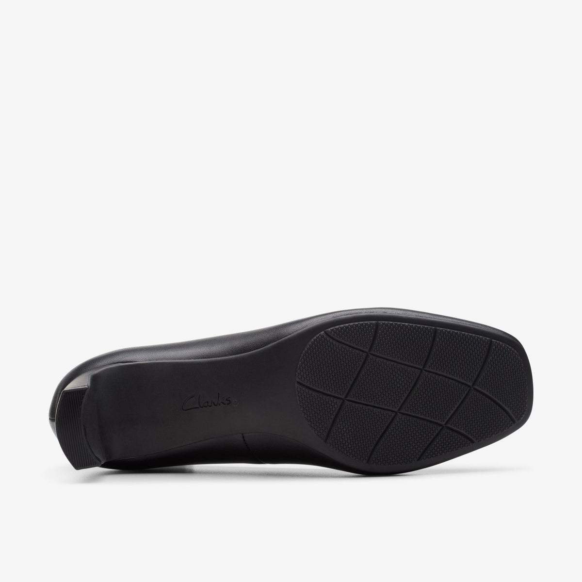 Clarks Women Kyndall Iris Black Leather
