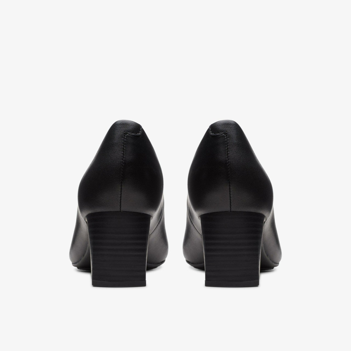 Clarks Women Kyndall Iris Black Leather