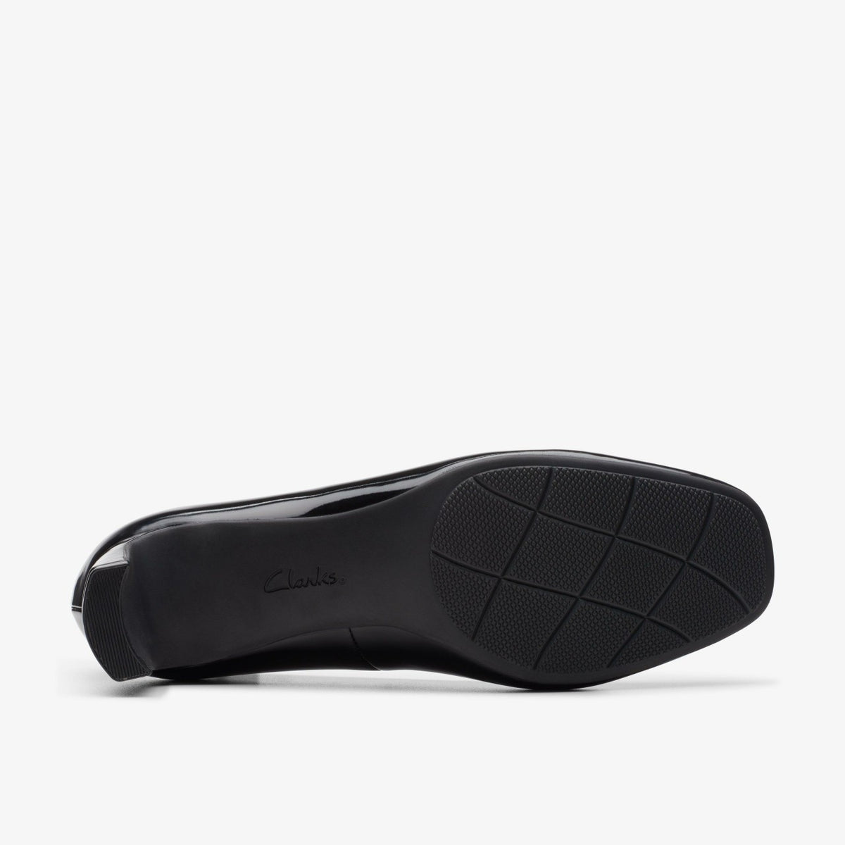 Clarks Women Kyndall Iris Black Patent
