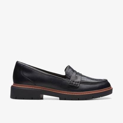 Clarks Women Westlynn Ayla Black Leather