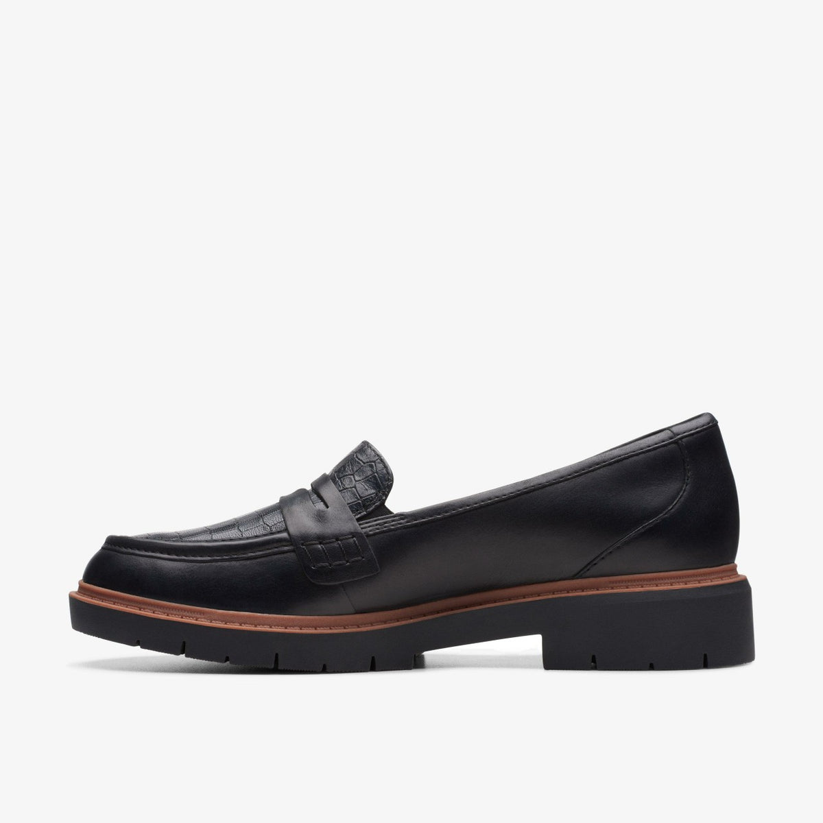 Clarks Women Westlynn Ayla Black Leather