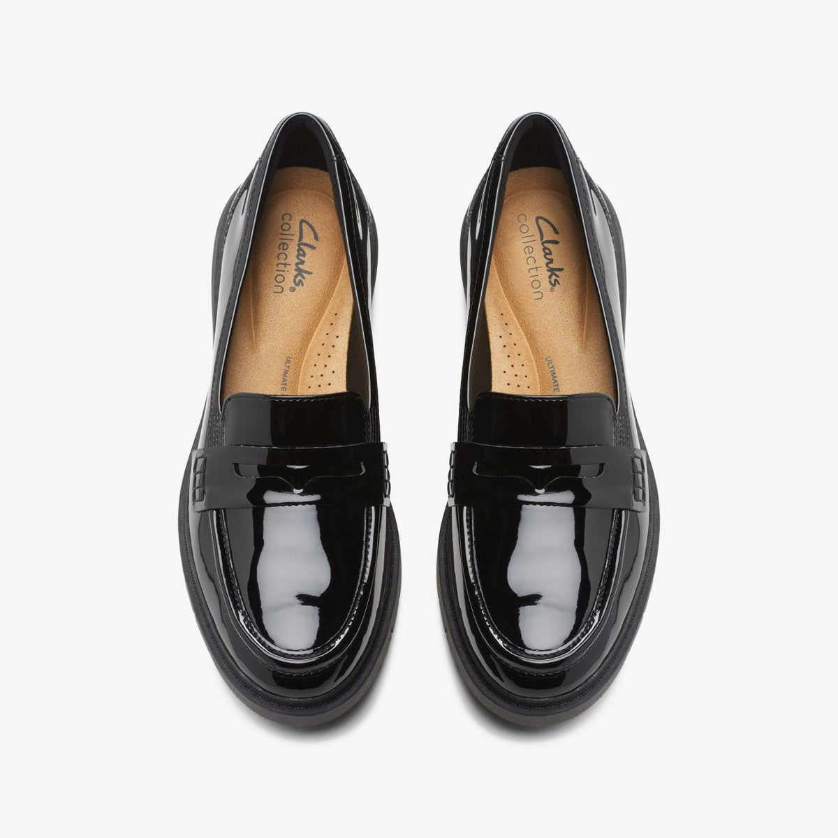 Clarks Women Westlynn Ayla Black Patent