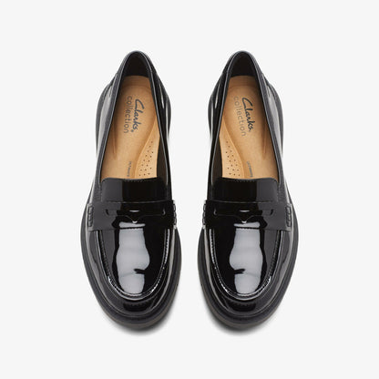 Clarks Women Westlynn Ayla Black Patent