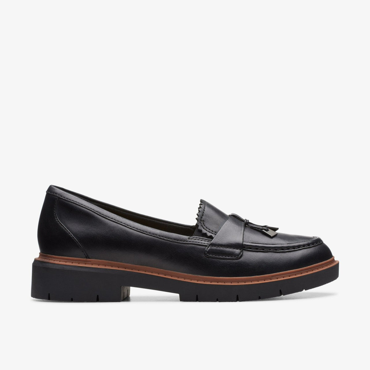 Clarks Women Westlynn Bella Black Leather