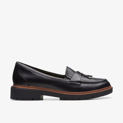 Clarks Women Westlynn Bella Black Leather