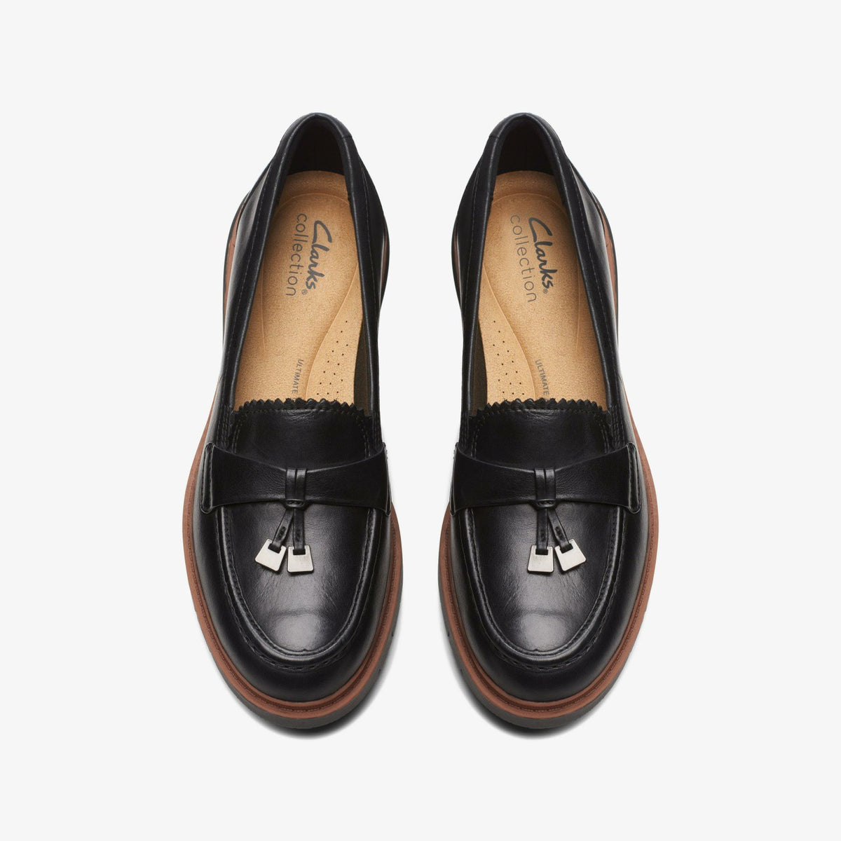 Clarks Women Westlynn Bella Black Leather