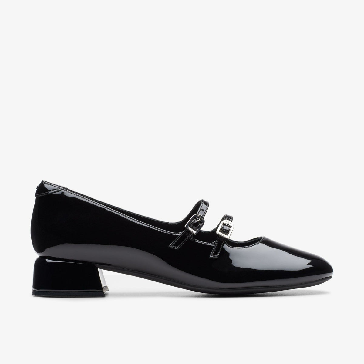 Clarks Women Daiss 30 Shine Black Patent
