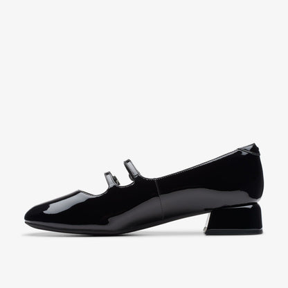 Clarks Women Daiss 30 Shine Black Patent