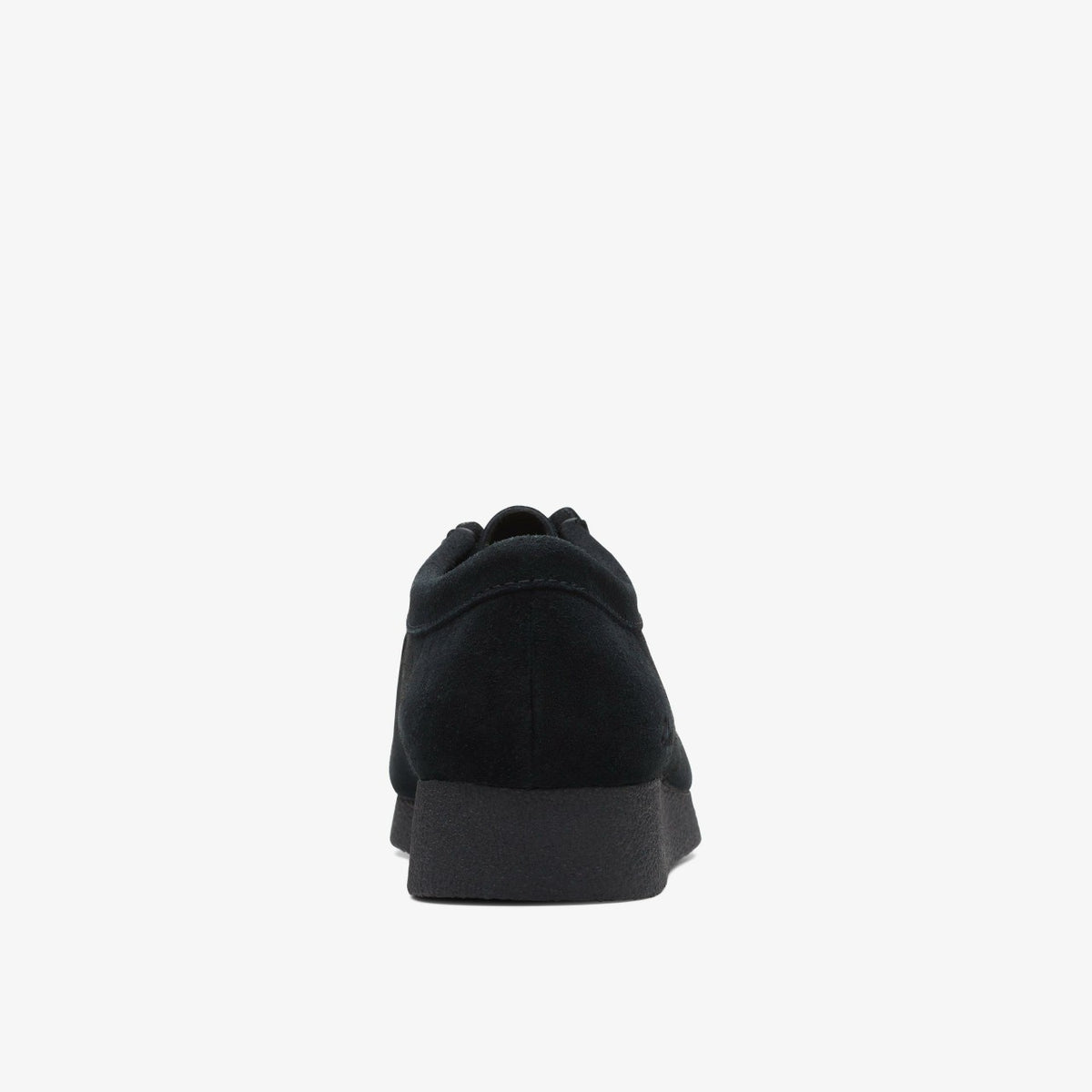 Clarks Women Wallabee EVO Shoe Black Suede