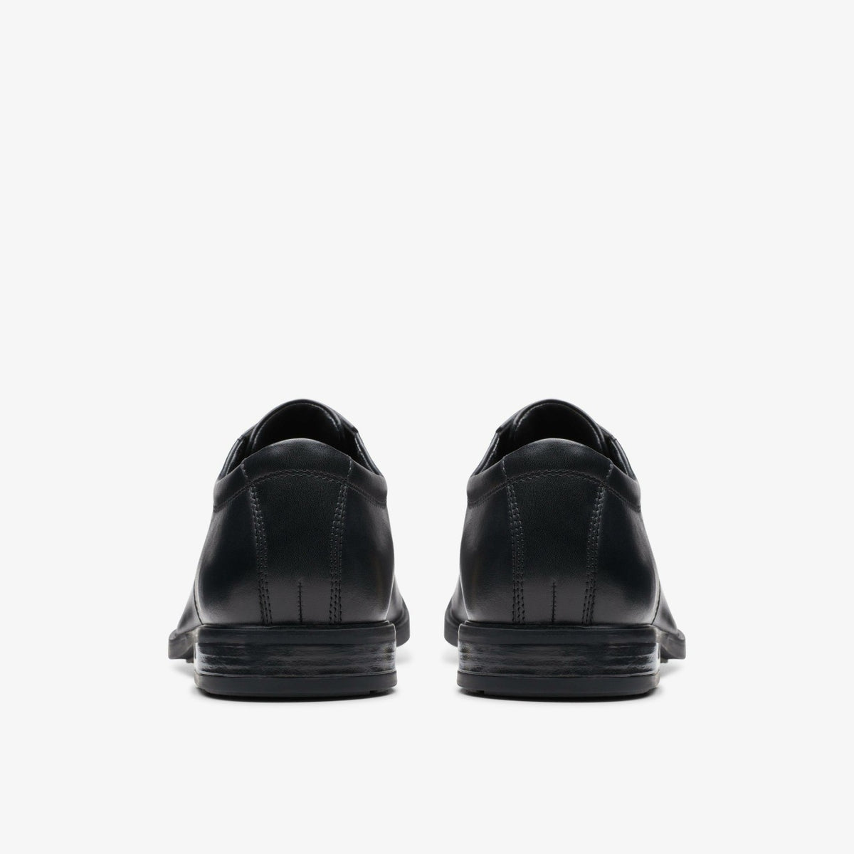 Clarks Men Howard Over Black Leather