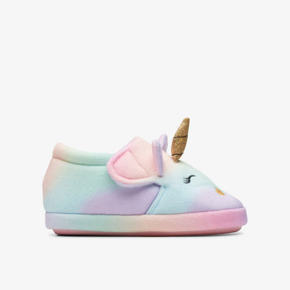 Clarks Kids Fluffy Snug Toddler Multicolour