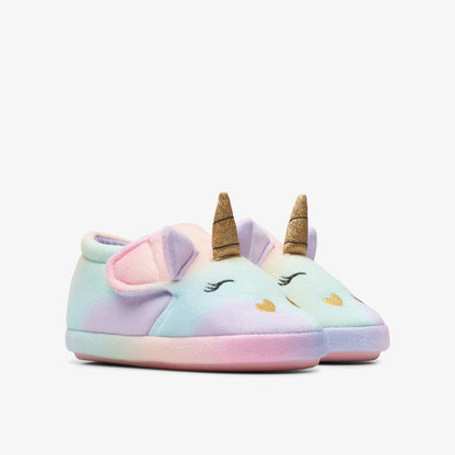 Clarks Kids Fluffy Snug Toddler Multicolour
