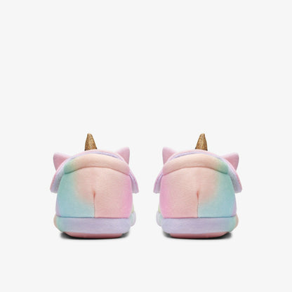 Clarks Kids Fluffy Snug Toddler Multicolour