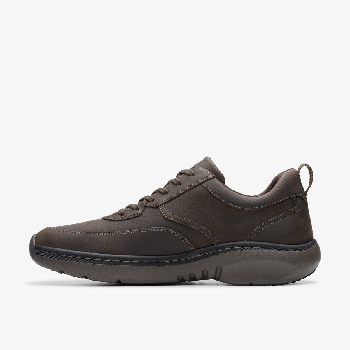 Clarks Men Clarks Pro Lace Dark Brown Tumbled