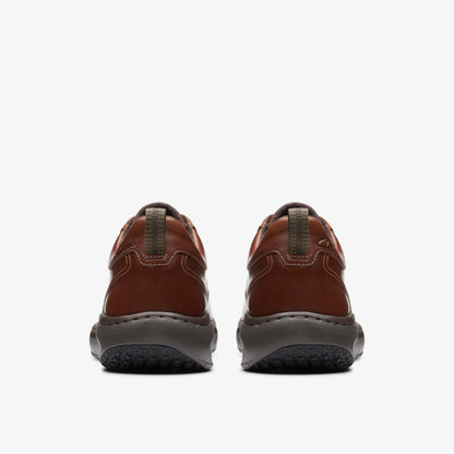 Clarks Men Clarks Pro Lace Dark Tan Leather
