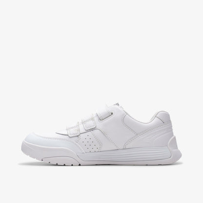 Clarks Kids CICA Star Orb Youth White