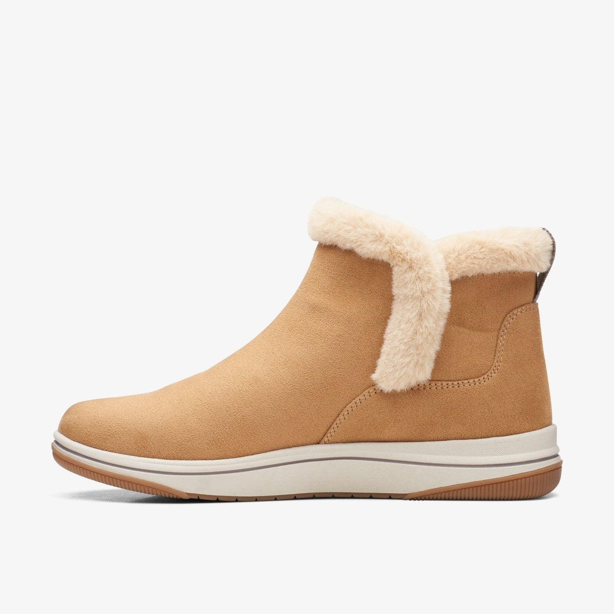 Clarks Women Brinkley Fur Tan