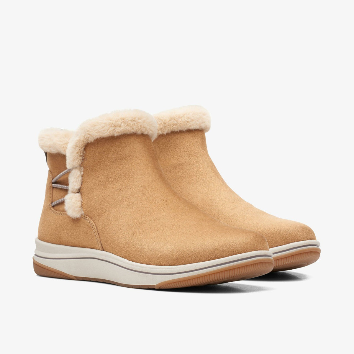 Clarks Women Brinkley Fur Tan