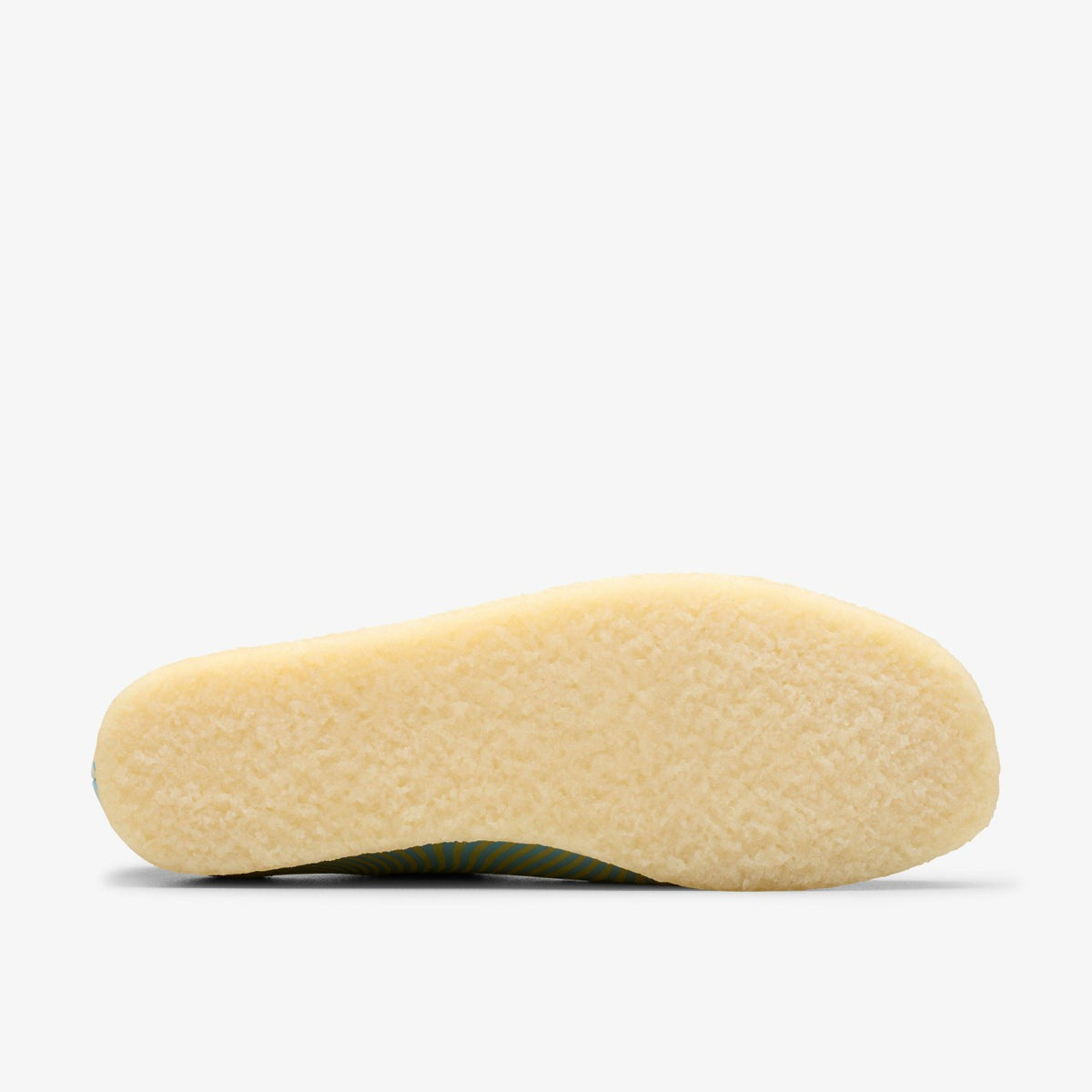 Clarks Women Wallabee Blue/Lime Print